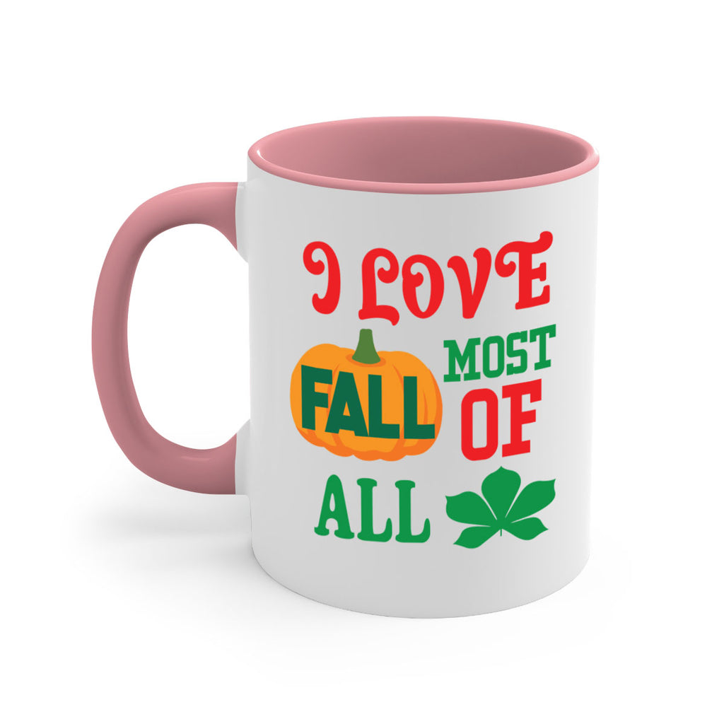 ILOVEFALLMOSTof 346#- fall-Mug / Coffee Cup