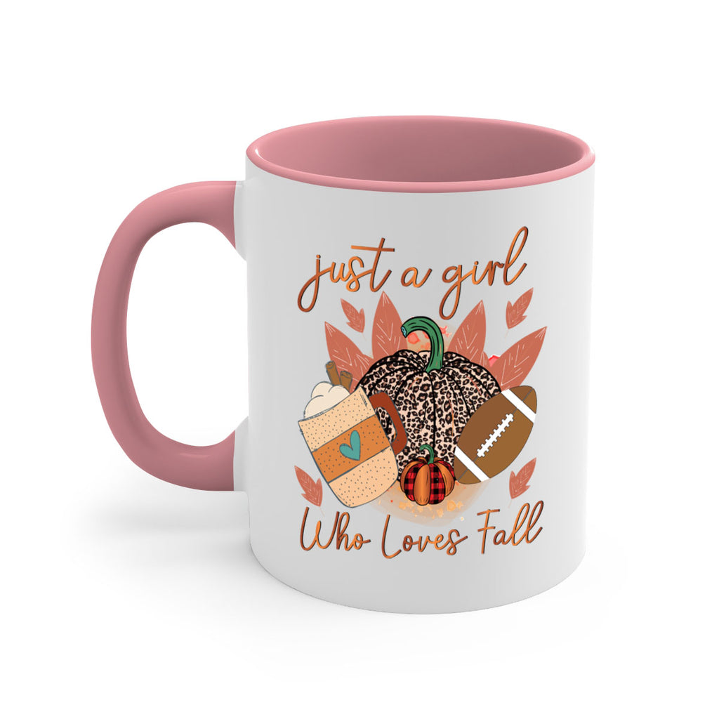 Just A Girl Who Loves Fall 384#- fall-Mug / Coffee Cup