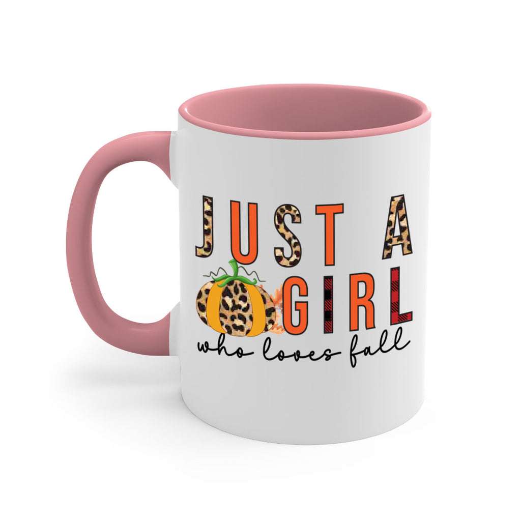 Just a Girl Who Loves Fall 382#- fall-Mug / Coffee Cup