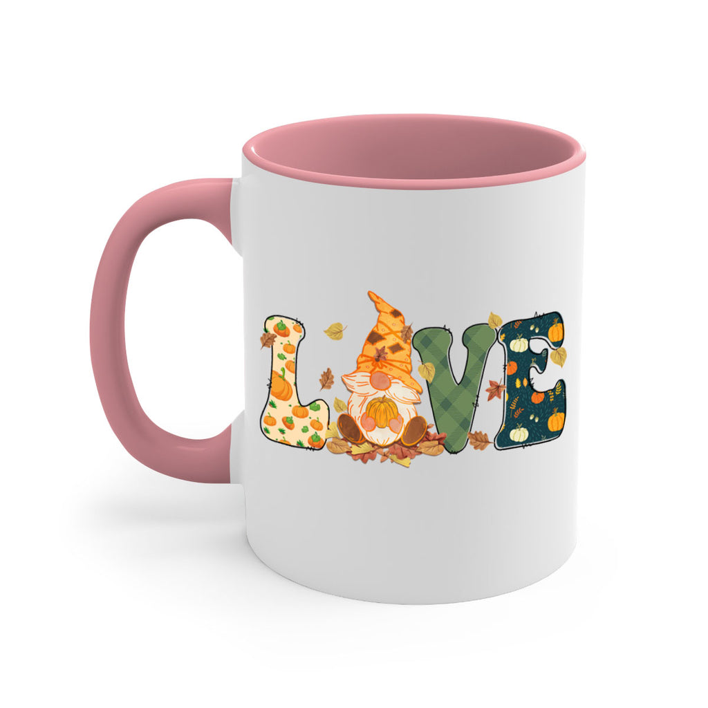 LOVEFallAutumnGnome 415#- fall-Mug / Coffee Cup