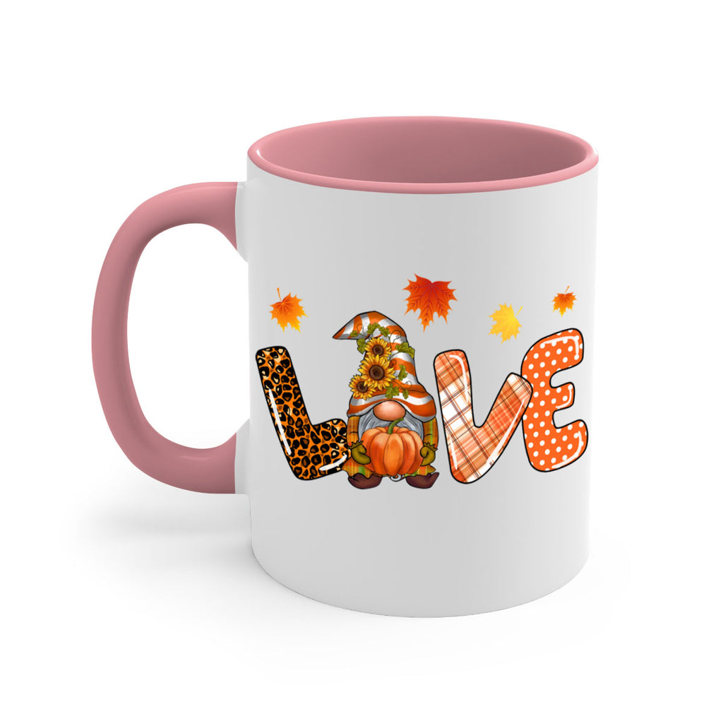 LOVEFallGnomeAutumn 416#- fall-Mug / Coffee Cup