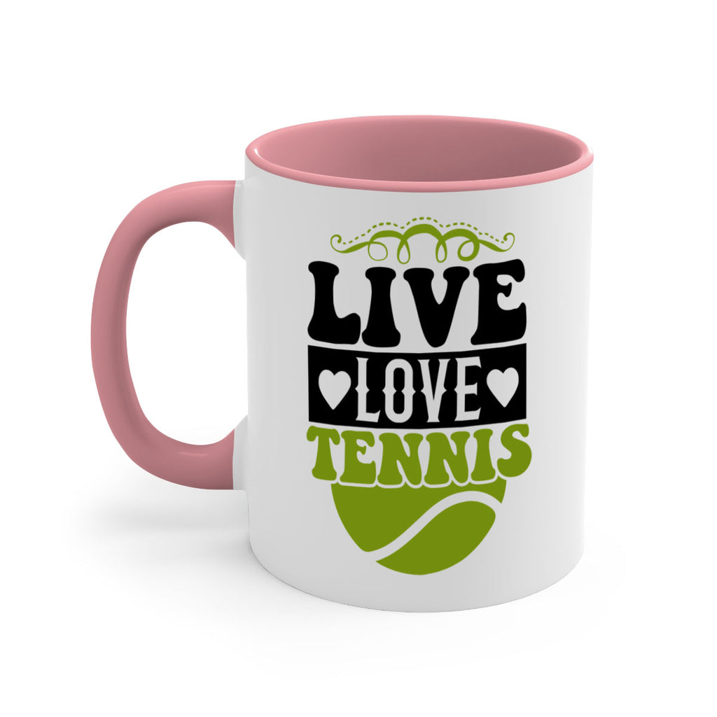 Live Love Tennis 817#- tennis-Mug / Coffee Cup