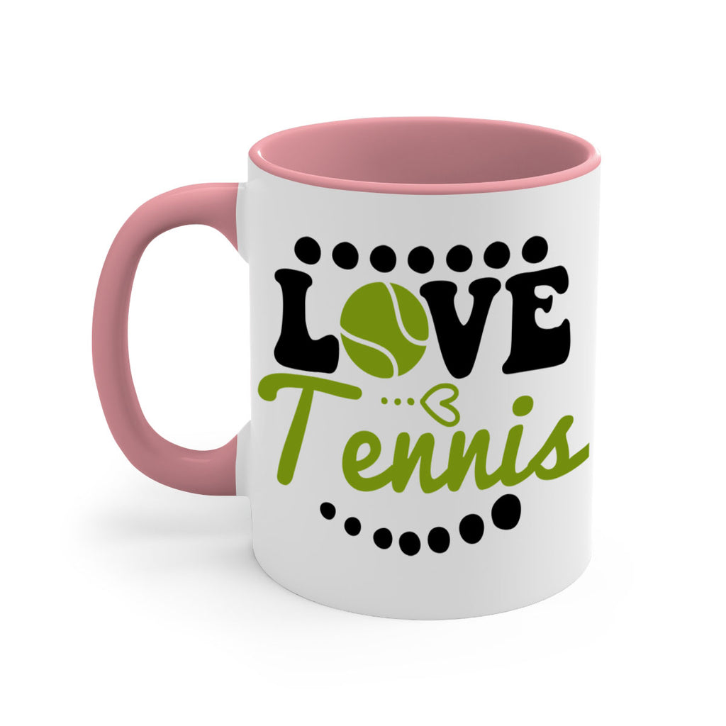 Love Tennis 730#- tennis-Mug / Coffee Cup