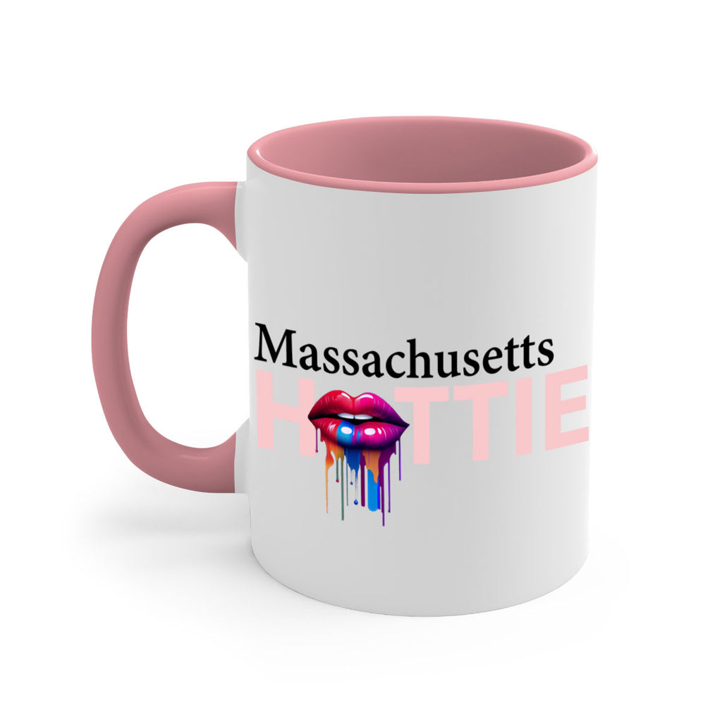 Massachusetts Hottie with dripping lips 21#- Hottie Collection-Mug / Coffee Cup