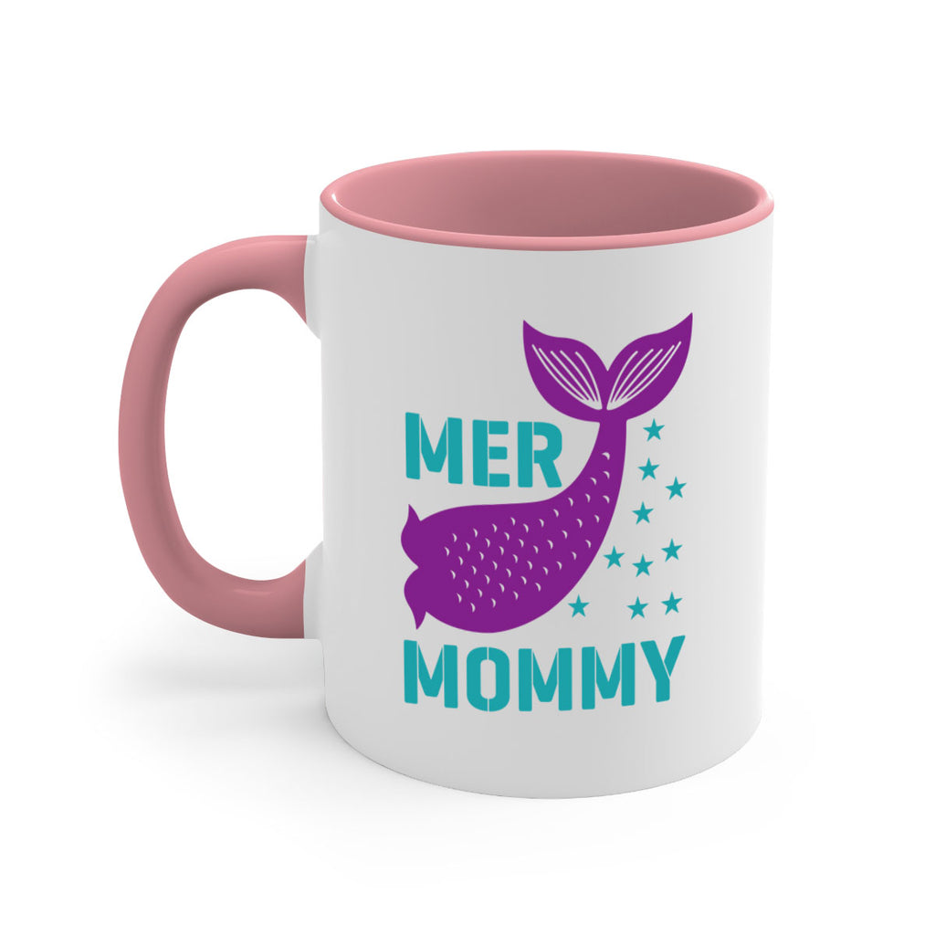 Mer Mommy 342#- mermaid-Mug / Coffee Cup