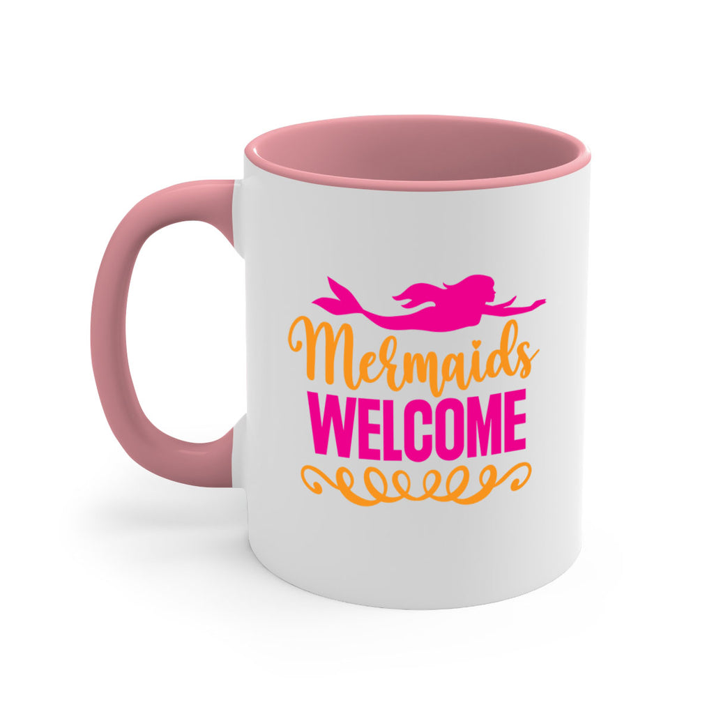 Mermaids Welcome 472#- mermaid-Mug / Coffee Cup