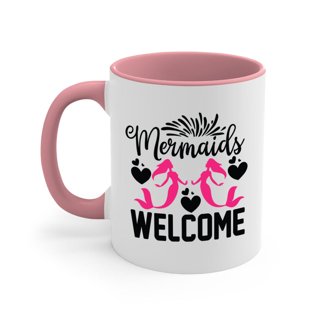 Mermaids Welcome 499#- mermaid-Mug / Coffee Cup
