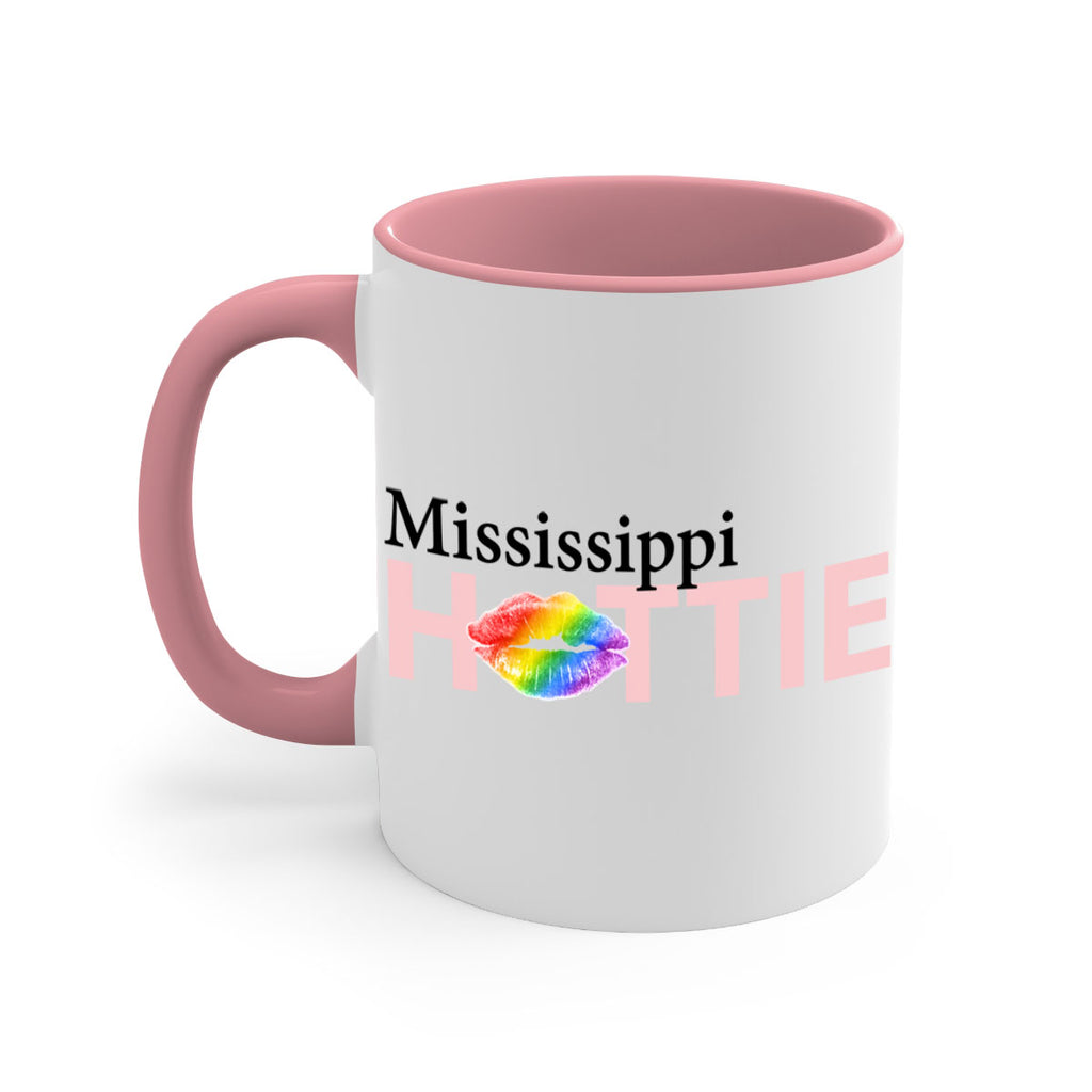 Mississippi Hottie with rainbow lips 24#- Hottie Collection-Mug / Coffee Cup