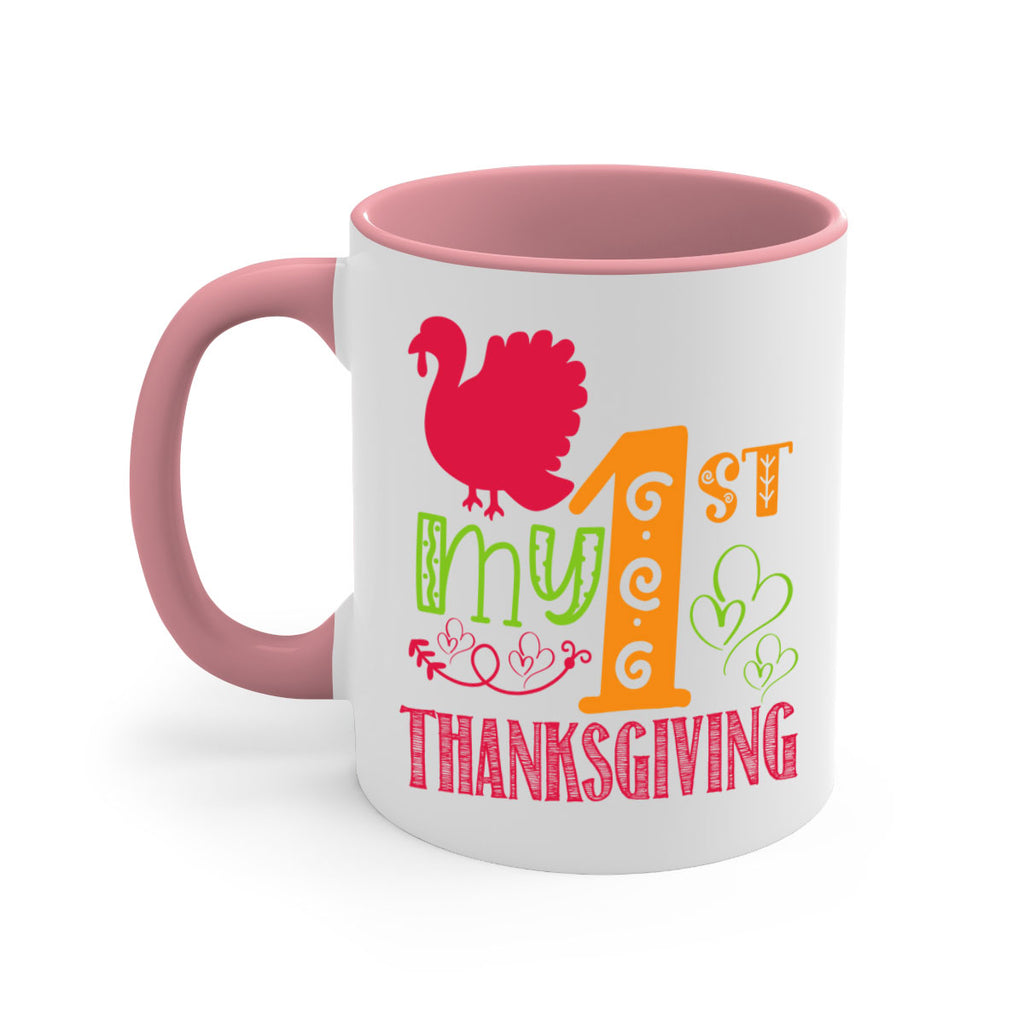 My st Thanksgiving 432#- fall-Mug / Coffee Cup
