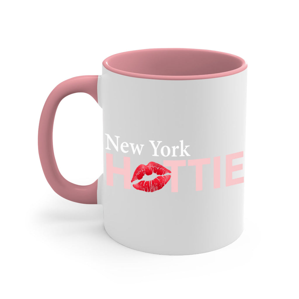 New York Hottie With Red Lips 86#- Hottie Collection-Mug / Coffee Cup