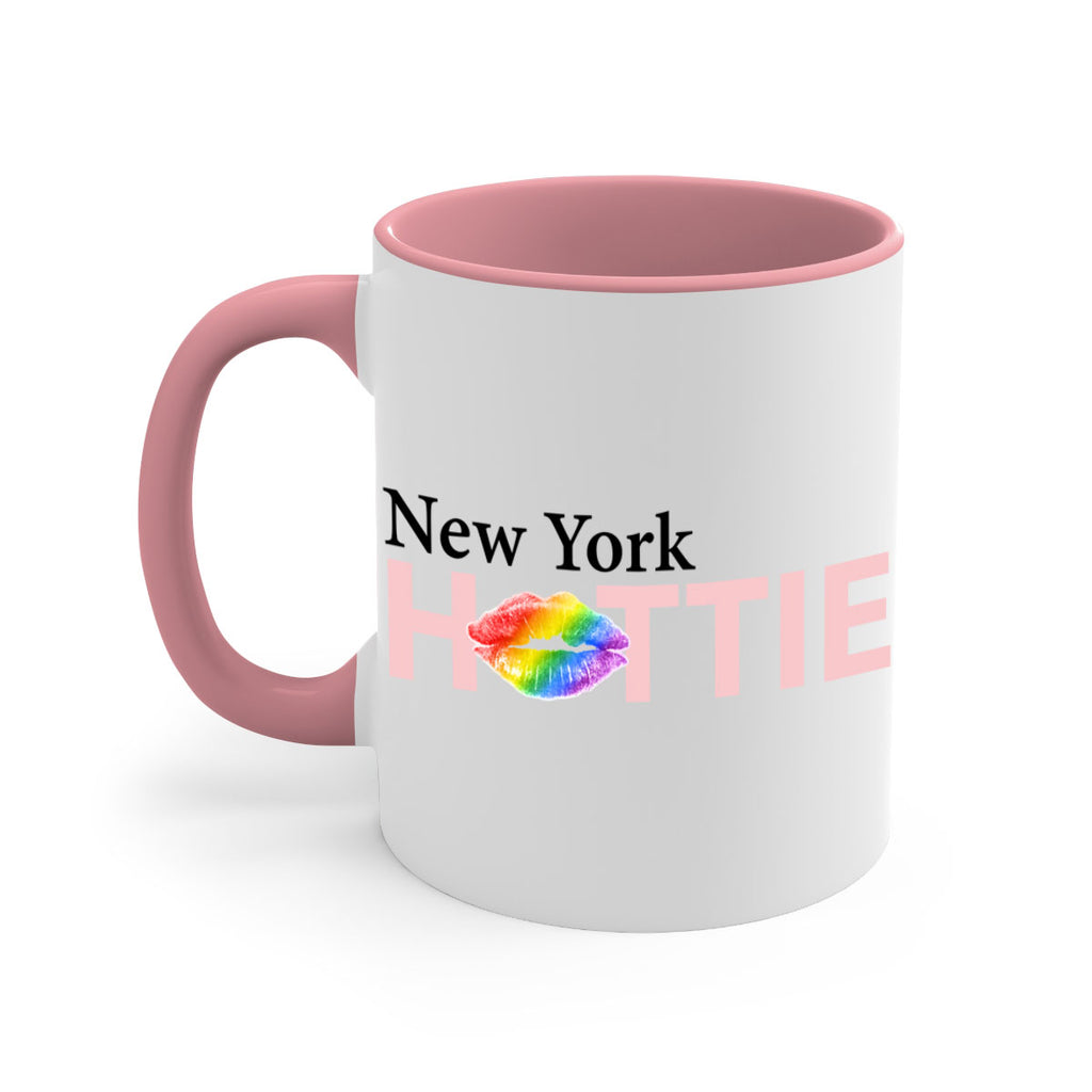 New York Hottie with rainbow lips 32#- Hottie Collection-Mug / Coffee Cup