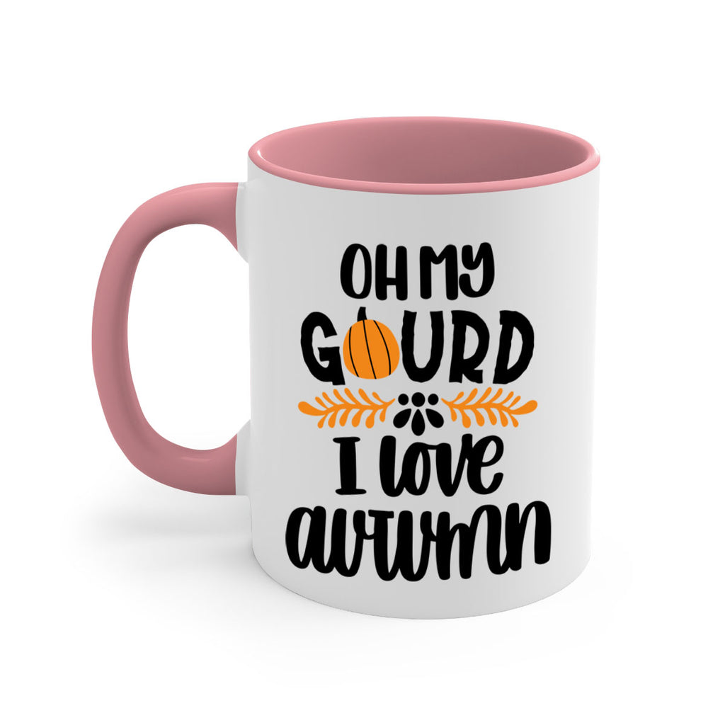 Oh My Gourd I Love Autumn 504#- fall-Mug / Coffee Cup