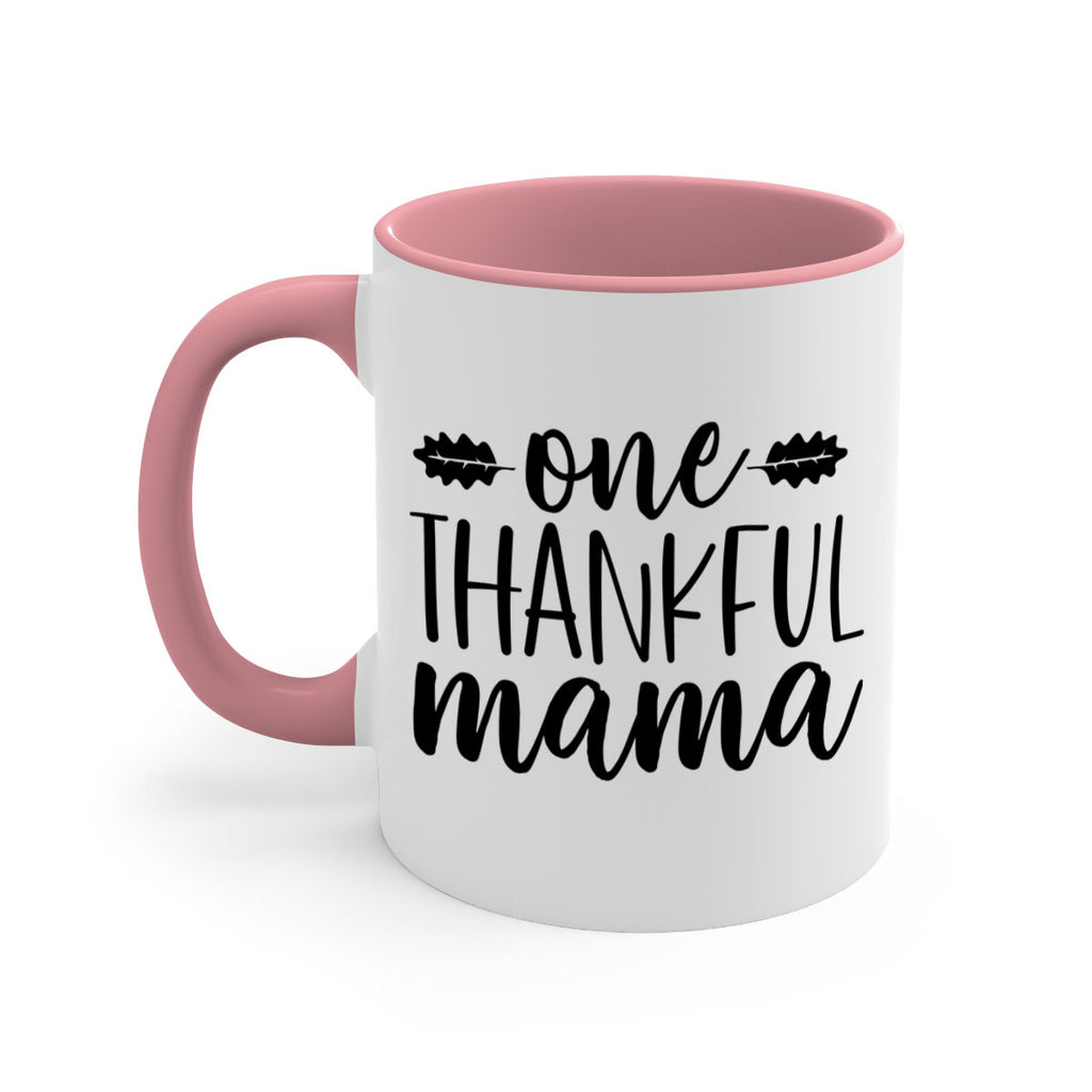 One Thankful Mama 464#- fall-Mug / Coffee Cup