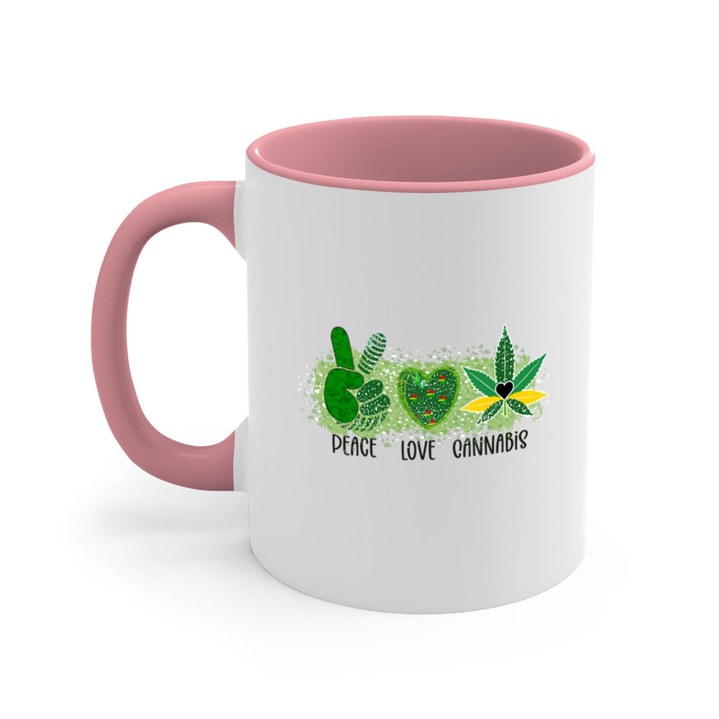 Peace Love Cannabis 215#- marijuana-Mug / Coffee Cup