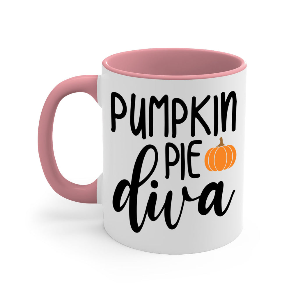 Pumpkin Pie Diva 532#- fall-Mug / Coffee Cup