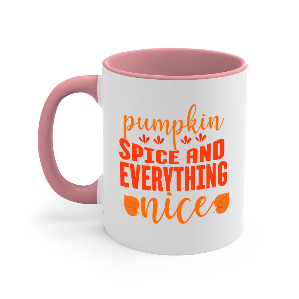 Pumpkin Spice And Everything Nice Design 535#- fall-Mug / Coffee Cup