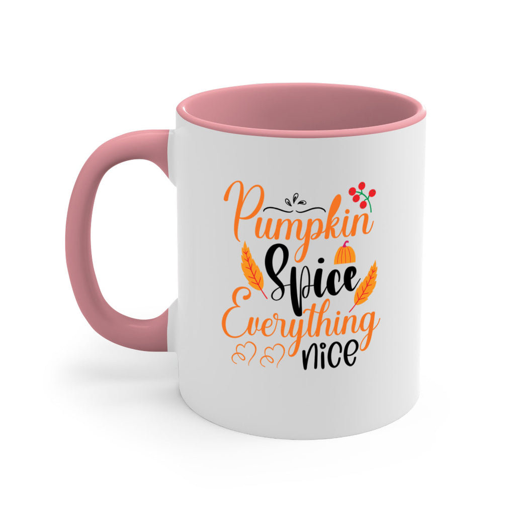 Pumpkin Spice Everything Nice 543#- fall-Mug / Coffee Cup