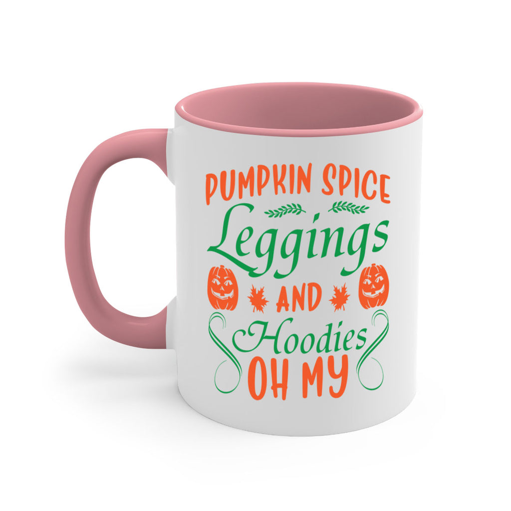 Pumpkin Spice Leggings and Hoodies Oh My 553#- fall-Mug / Coffee Cup