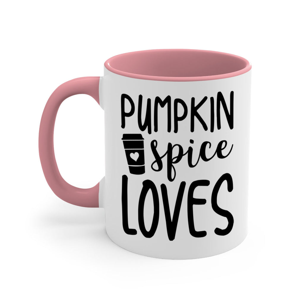 Pumpkin Spice Loves 555#- fall-Mug / Coffee Cup