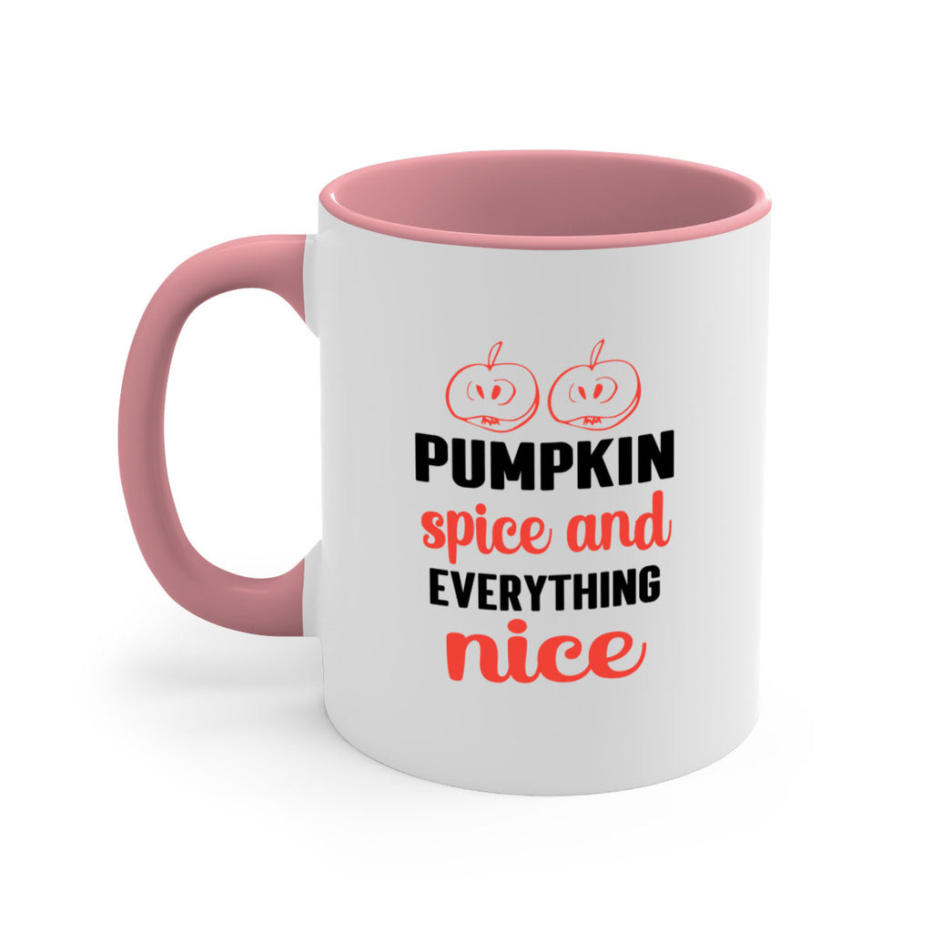 Pumpkin spice and everything nice 537#- fall-Mug / Coffee Cup