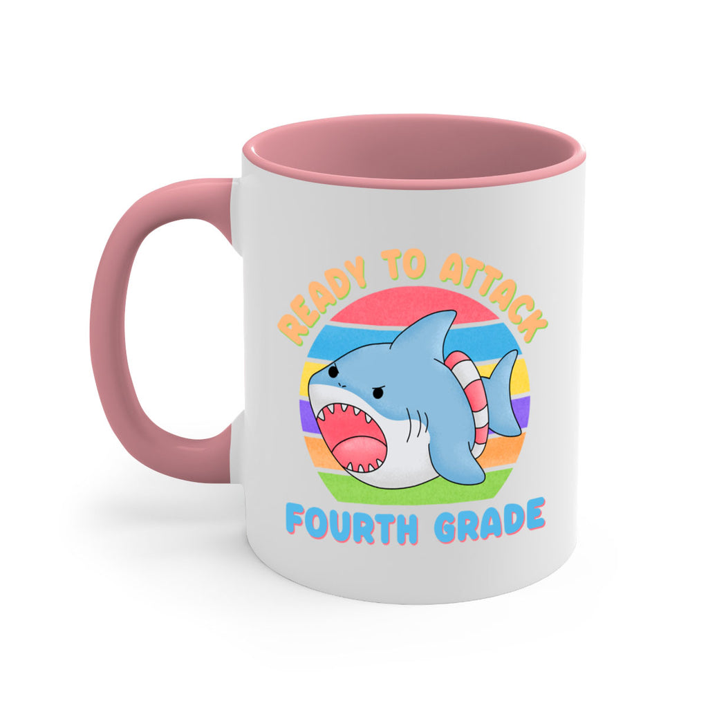 Ready to Attack 4th Grade 20#- 4th grade-Mug / Coffee Cup