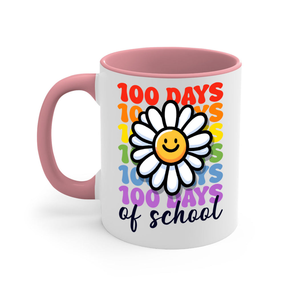 Retro Flower 100 Days Of 56#- 100 days-Mug / Coffee Cup