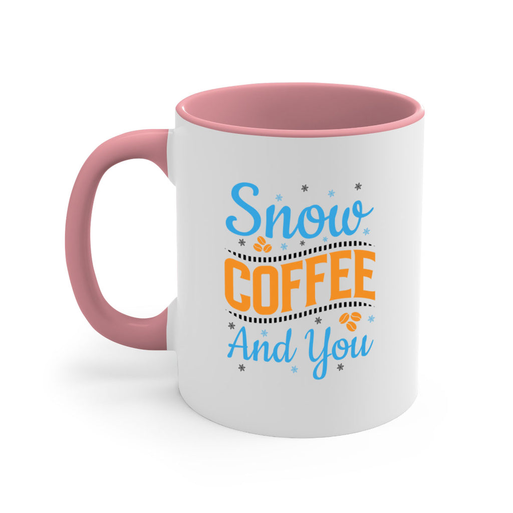 Snow Coffee and You 369#- winter-Mug / Coffee Cup