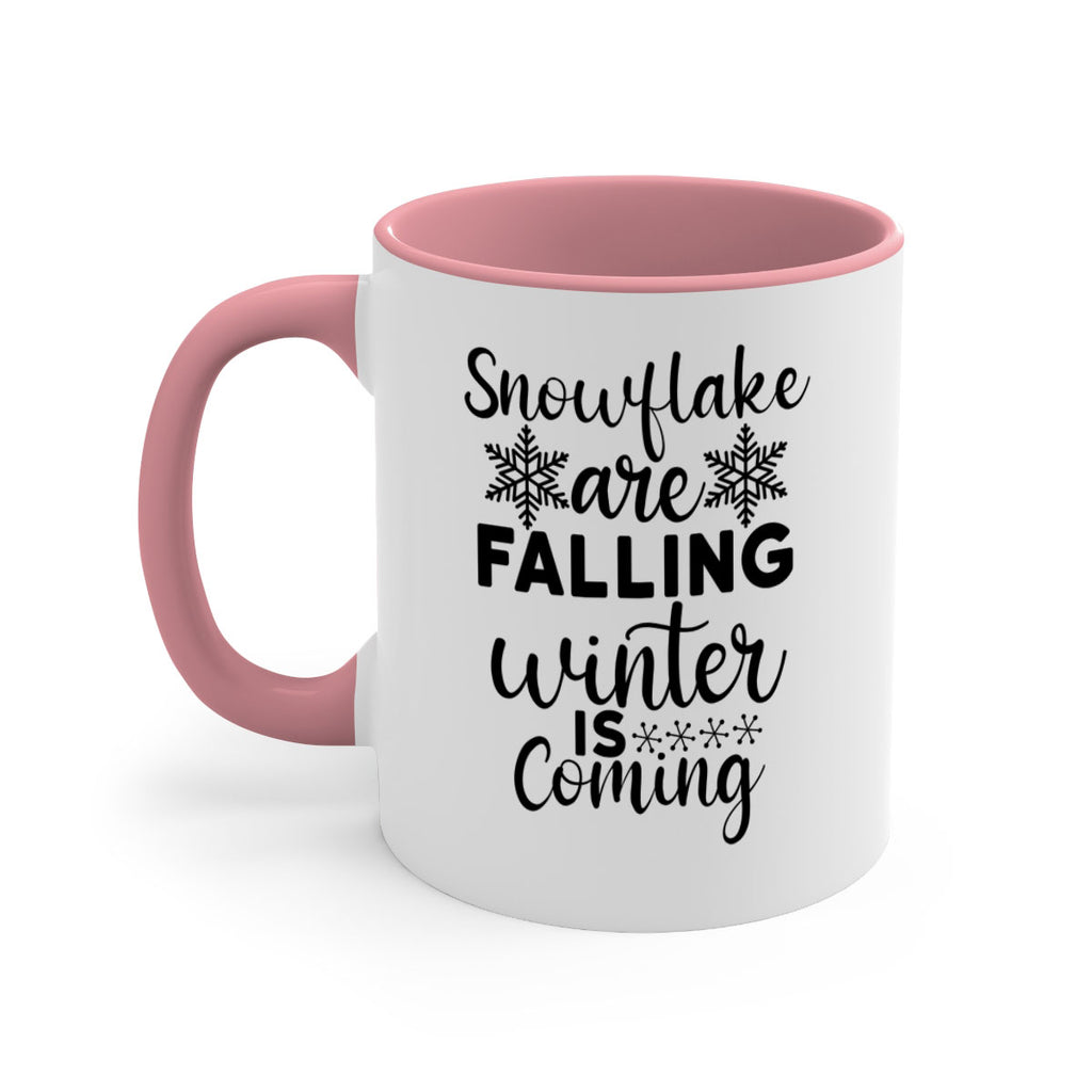 Snowflake Are Falling Winter Is 375#- winter-Mug / Coffee Cup