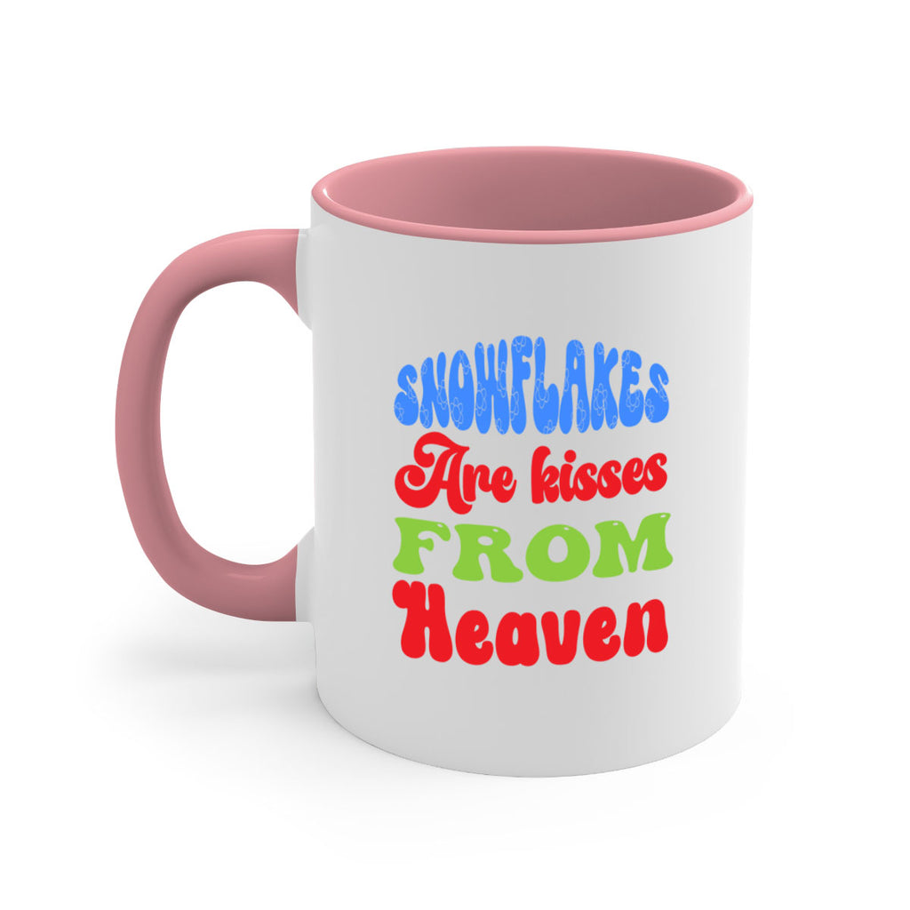 Snowflakes are kisses from heaven 377#- winter-Mug / Coffee Cup