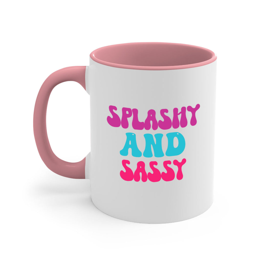 Splashy And Sassy 622#- mermaid-Mug / Coffee Cup
