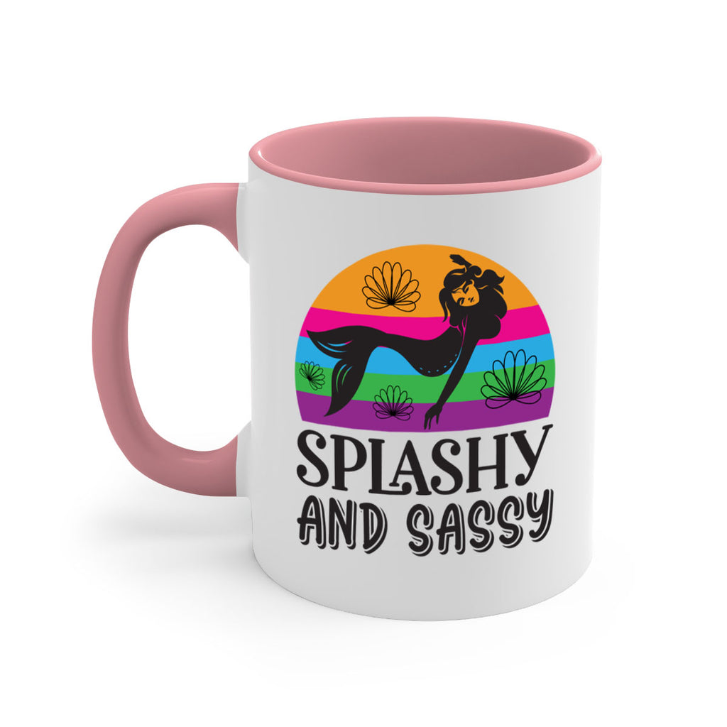 Splashy and sassy 623#- mermaid-Mug / Coffee Cup