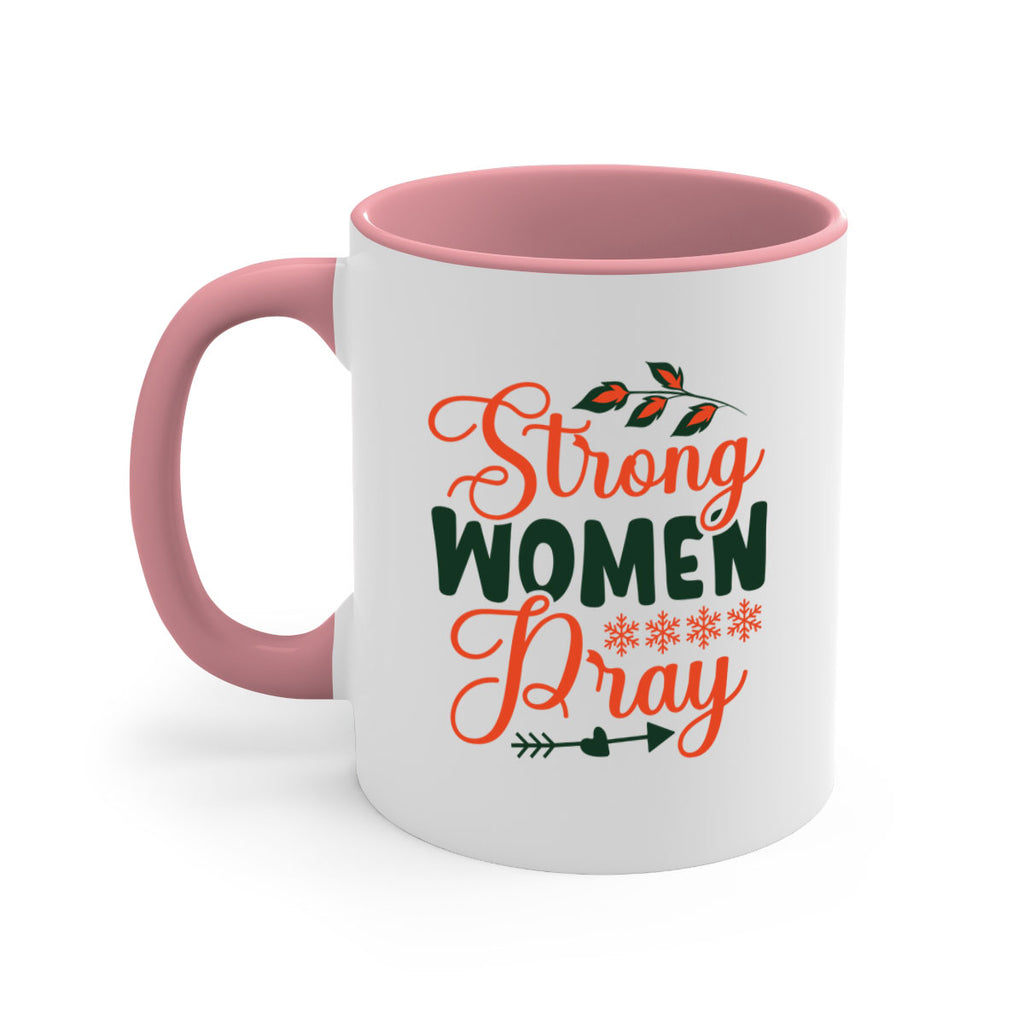 Strong Women Pray 395#- winter-Mug / Coffee Cup