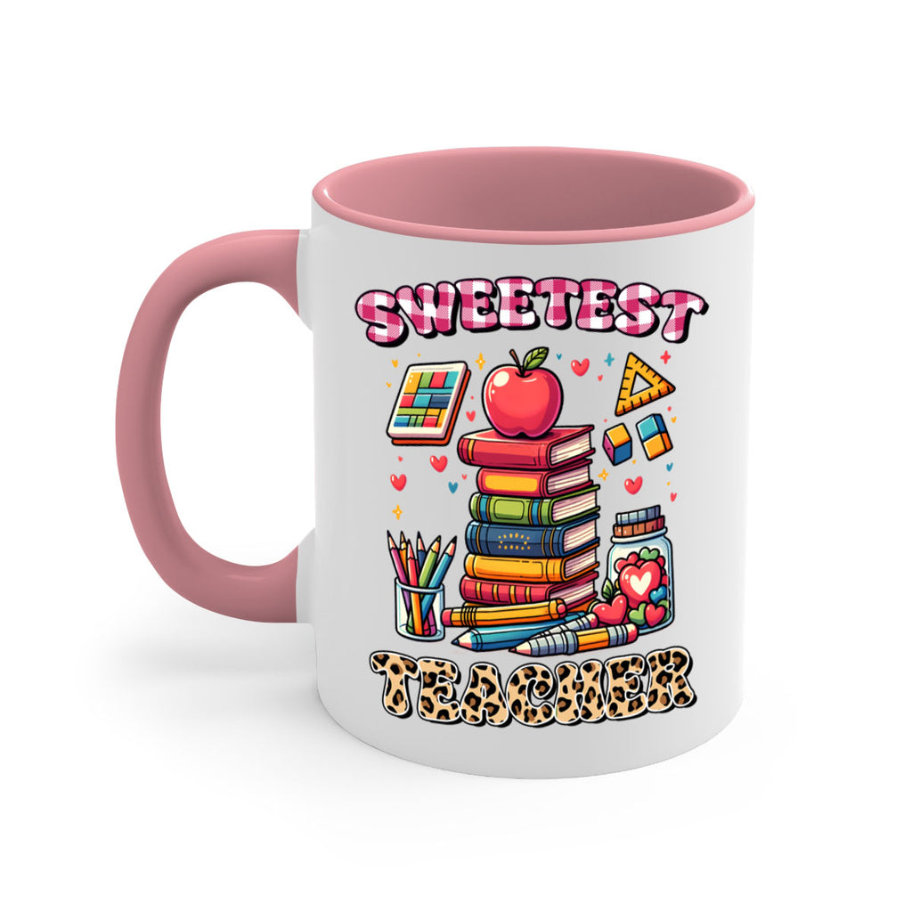 Sweetest Teacher Sublimation 15#- teacher-Mug / Coffee Cup