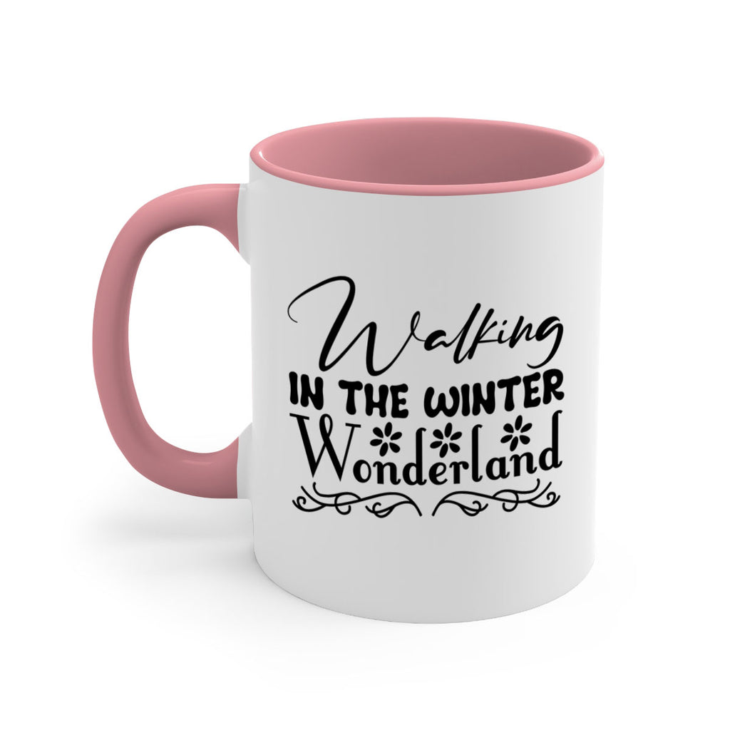 Walking in the winter wonderland 442#- winter-Mug / Coffee Cup