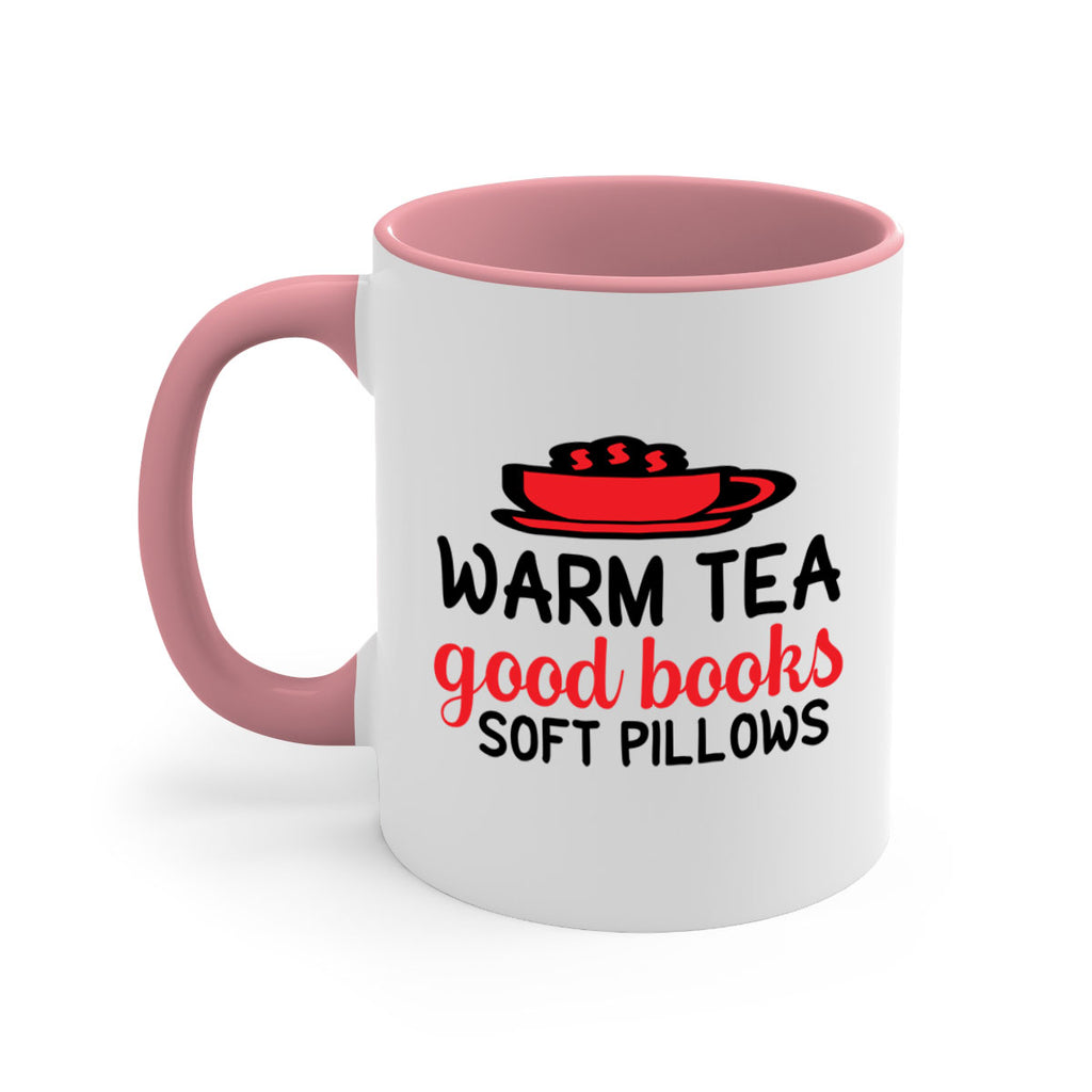 Warm tea good books soft pillows 448#- winter-Mug / Coffee Cup