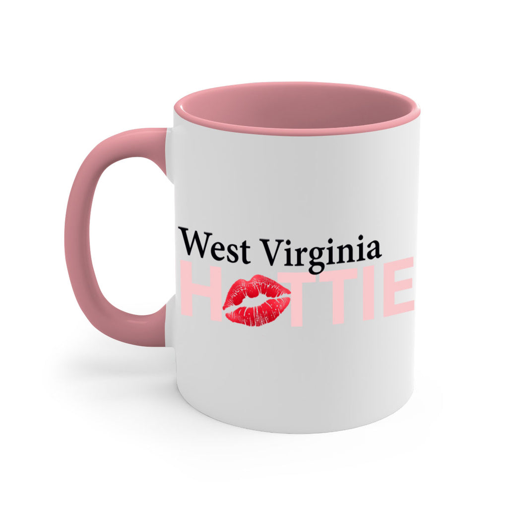 West Virginia Hottie With Red Lips 48#- Hottie Collection-Mug / Coffee Cup