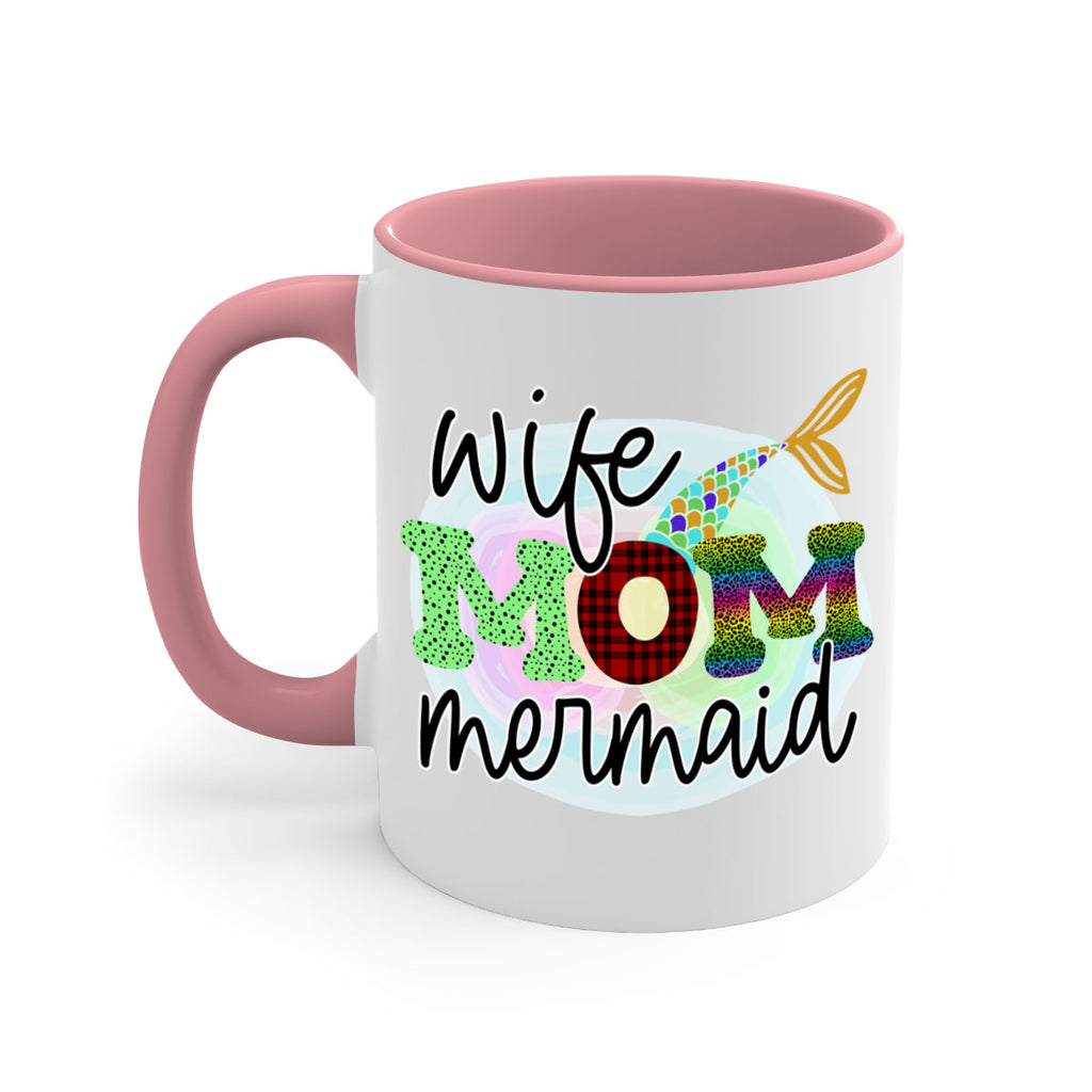 Wife Mom Mermaid 674#- mermaid-Mug / Coffee Cup