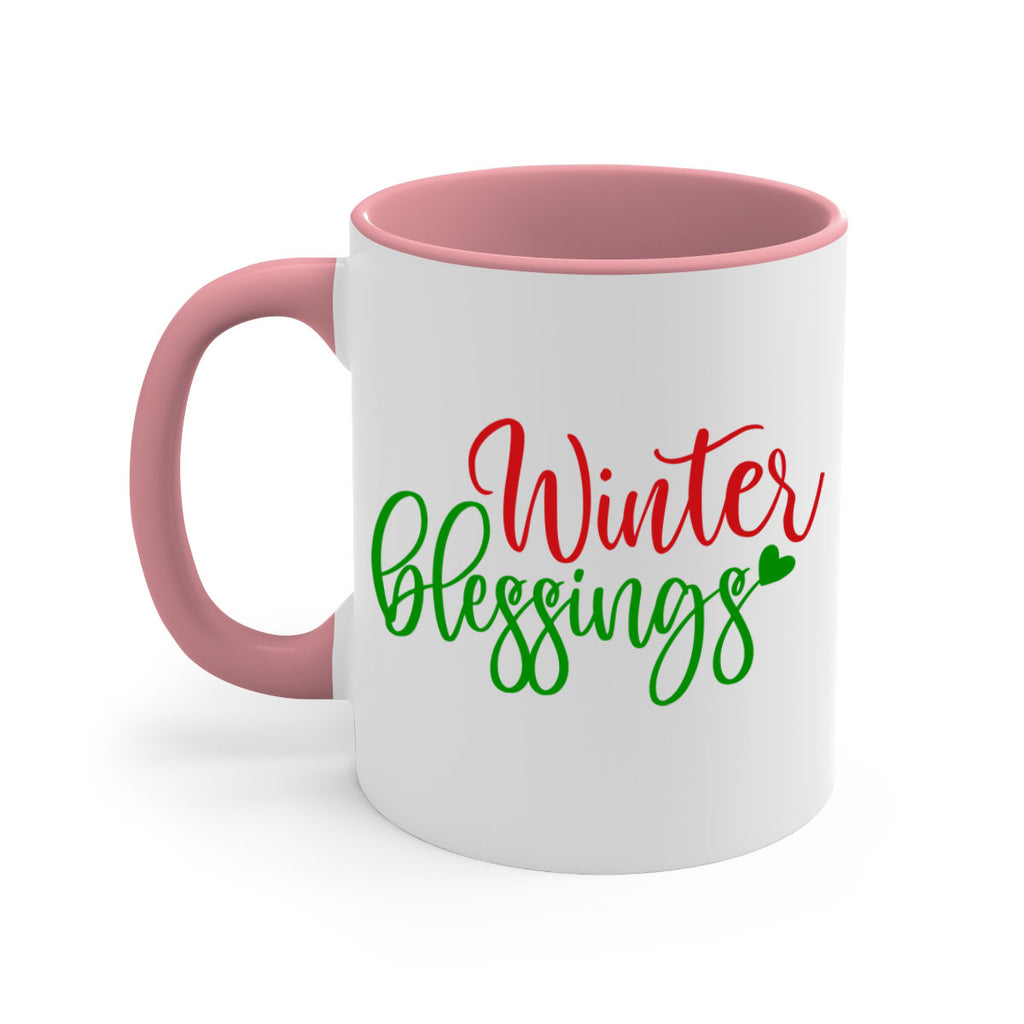 Winter Blessings 492#- winter-Mug / Coffee Cup