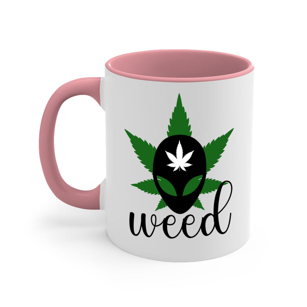 alien weed 12#- marijuana-Mug / Coffee Cup