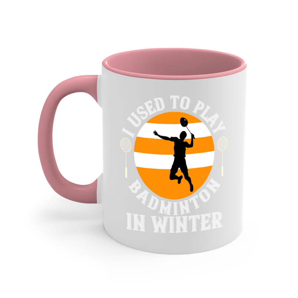 badmintonI used to playin winter 2333#- badminton-Mug / Coffee Cup