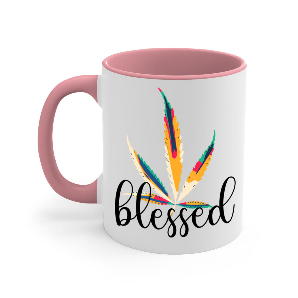 blessed colorful 19#- marijuana-Mug / Coffee Cup