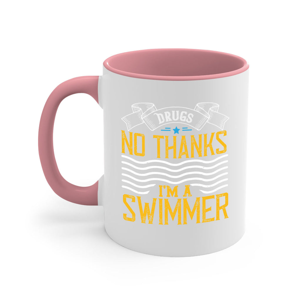 drugs No thanks im a swimmer 1324#- swimming-Mug / Coffee Cup