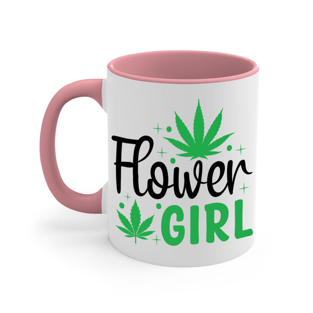 flower girl 83#- marijuana-Mug / Coffee Cup