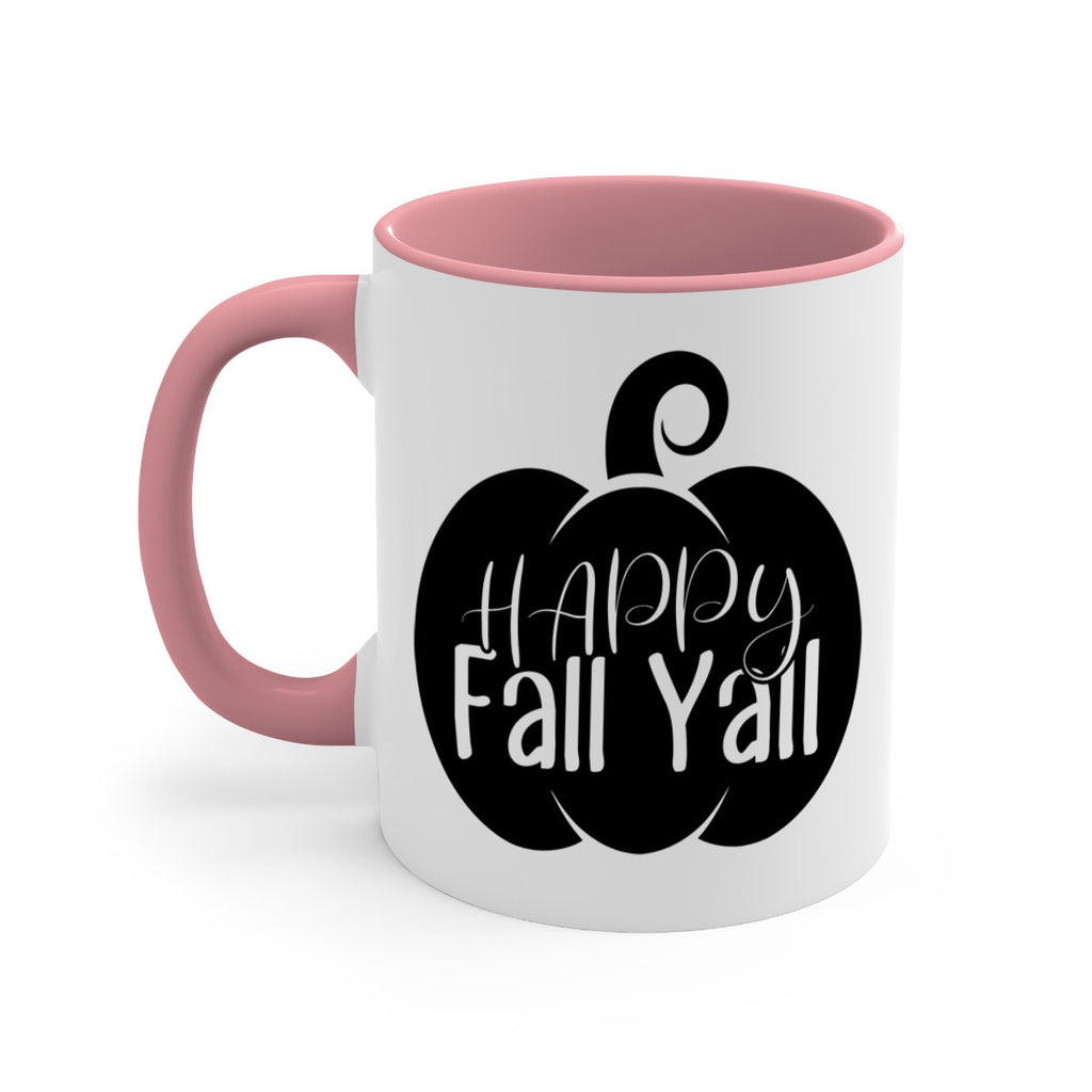 happy fall yall 235#- fall-Mug / Coffee Cup