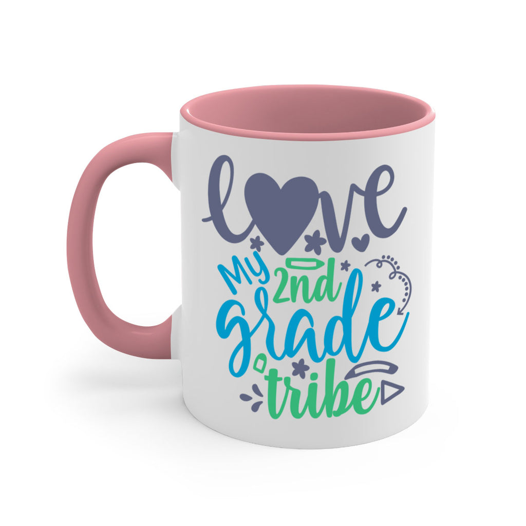 love my 2nd grade tribe 9#- second grade-Mug / Coffee Cup