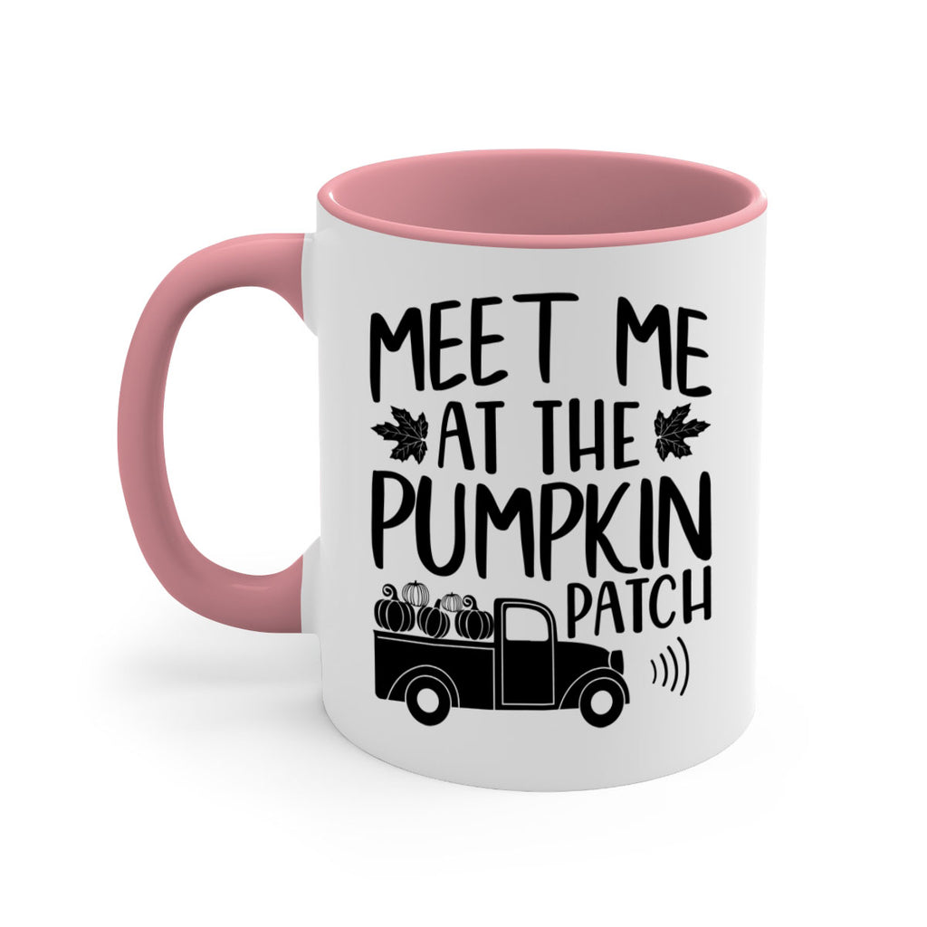 meet me at the pumpkin patch 423#- fall-Mug / Coffee Cup