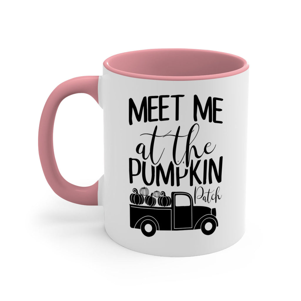 meet me at the pumpkin patch 424#- fall-Mug / Coffee Cup