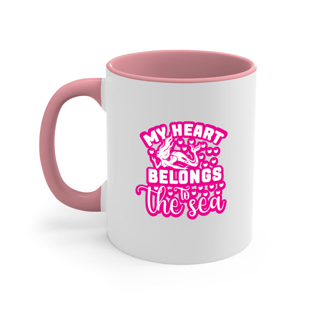 my heart belongs to the sea 515#- mermaid-Mug / Coffee Cup