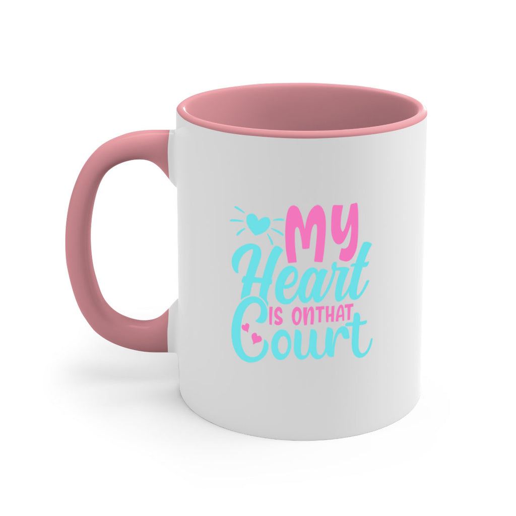 my heart is on the court 1988#- basketball-Mug / Coffee Cup