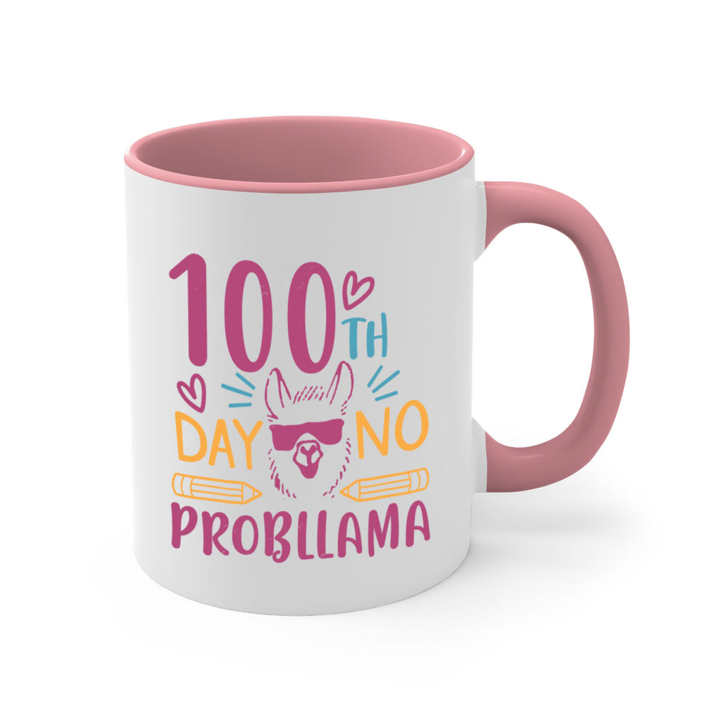 100th day no probllama 37#- 100 days-Mug / Coffee Cup